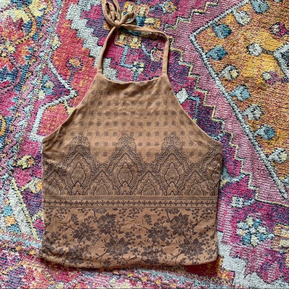 Boho Crop Top